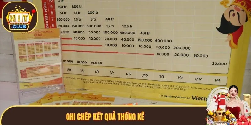 Ghi chép kết quả thống kê